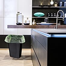 Bolso de basura de la cocina