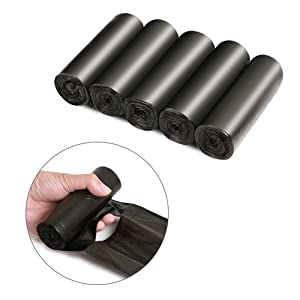 bolsos de basura negros para el hogar