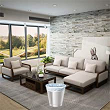 bolsos de basura de la sala de estar