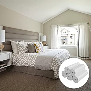 bolsos de basura para el dormitorio