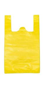 las bolsas de plástico amarillas