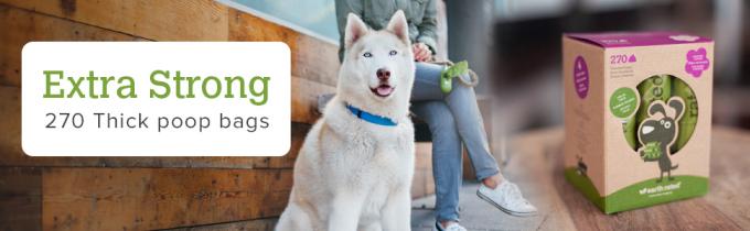 Los bolsos clasificados del impulso del perro de la tierra rellenan los rollos