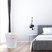 bolsos de basura para el dormitorio