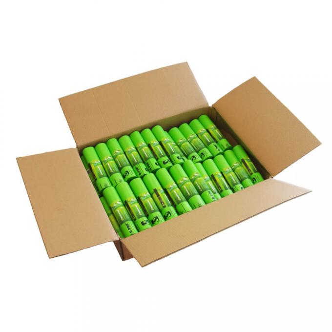 bolsos el 100% abonablees biodegradables al por mayor a base de almidón del maíz en13432 en el rollo