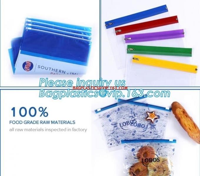 el bolso del resbalador del doypack zipper/ECO-friendly del bolso del resbalador k, bolsos del resbalador se levanta los bolsos del resbalador para la comida, ubicación helada de la cremallera