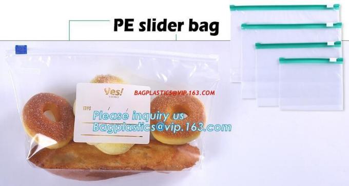 el bolso del resbalador del doypack zipper/ECO-friendly del bolso del resbalador k, bolsos del resbalador se levanta los bolsos del resbalador para la comida, ubicación helada de la cremallera