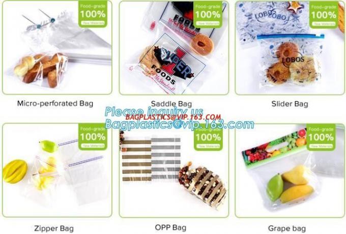el bolso del resbalador del doypack zipper/ECO-friendly del bolso del resbalador k, bolsos del resbalador se levanta los bolsos del resbalador para la comida, ubicación helada de la cremallera