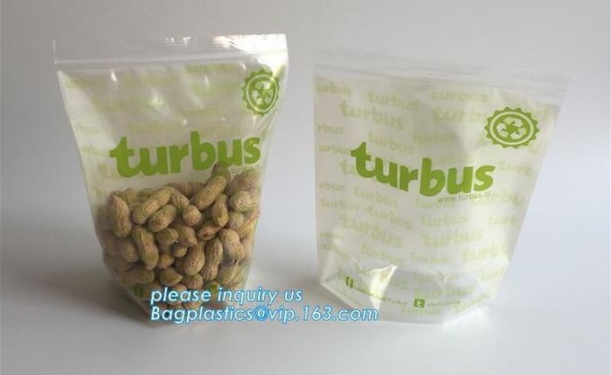 La entrega de la comida empaqueta los bolsos reciclables permanentes de la entrega de la comida de K, bolso del bocadillo de la impresión K de la categoría alimenticia del material del LDPE