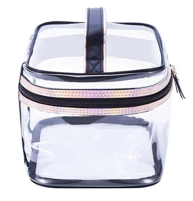 PVC Mini Plastic Cosmetic Bags, Tote Bags Printed Promotional cosmético