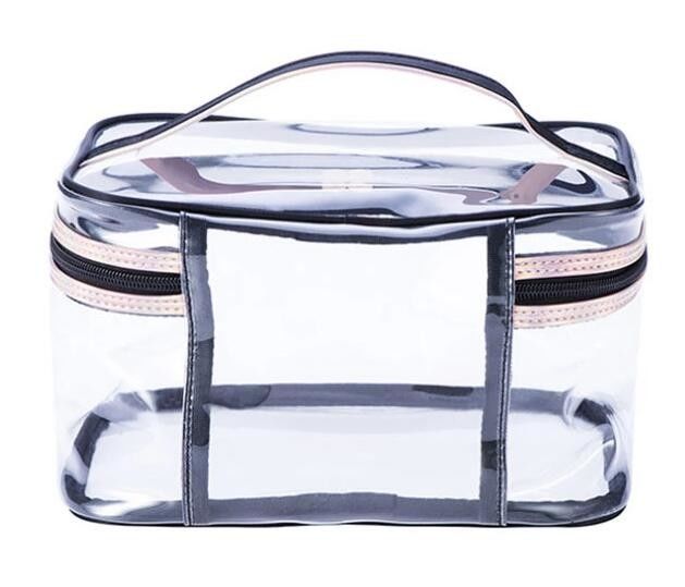 PVC Mini Plastic Cosmetic Bags, Tote Bags Printed Promotional cosmético