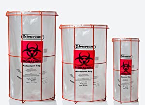 tenedores del bolso del poxygrid, tenedor para los bolsos del biohazard