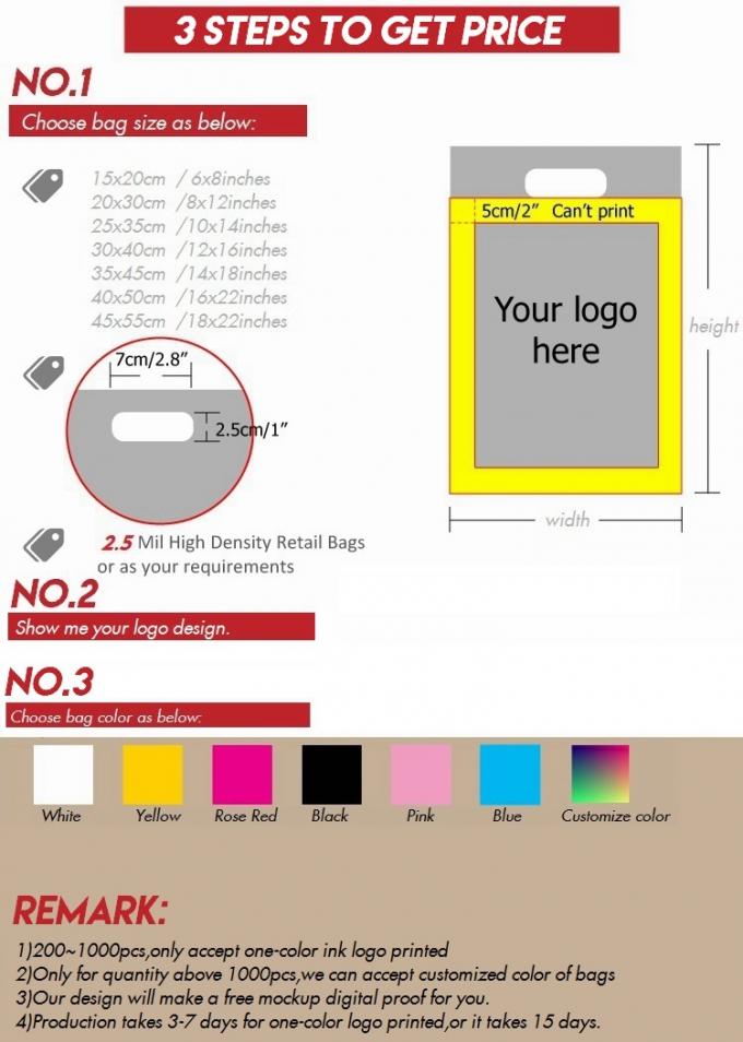 Al por mayor cortada con tintas dirigen respetuoso del medio ambiente crean las bolsas de plástico de los ultramarinos para requisitos particulares de la impresión del fotograbado de las compras con el logotipo