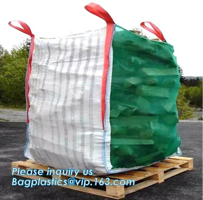 La arena que embala bolsos enormes de FIBC, las bolsas de plástico biodegradables recicla el envase