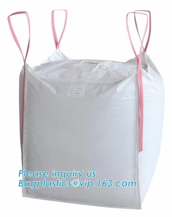 Los bolsos enormes de la tonelada FIBC del cemento refuerzan, los bolsos que hacen compras plásticos biodegradables