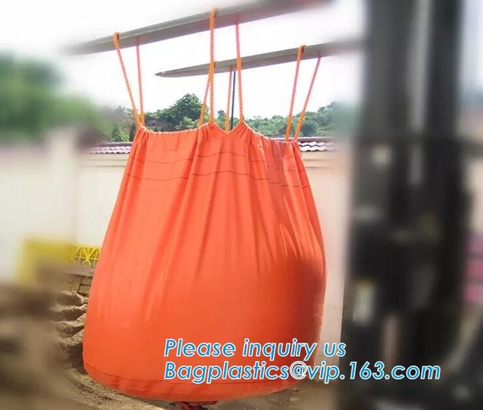 Bolso grande tejido PP enorme del polipropileno para los granos de arena de la leña 500kg - 1500kg