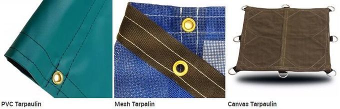 CUBIERTAS DE COLCHÓN DE CAPA AZULES DE COSTURA FUERTES DE LA PRENDA IMPERMEABLE PE, LONA MULTIUSOS PORTÁTIL REFORZADA DE POLYTHYLENE, DE NYLON