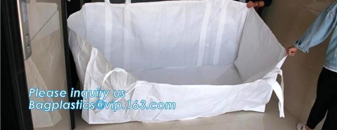 Bolso del bulto de los PP del contenedor de la basura del bolso FIBC del salto de la basura de la construcción, la bolsa de pañales del salto del salto del bolso del salto del salto del bolso del salto, bagplastics, pac