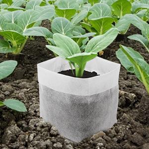 Los bolsos no tejidos del cuarto de niños, pote de la tela de la aireación, almácigo que aumenta los bolsos, planta crecen los bolsos, bolsos del almácigo