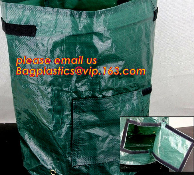 40 potes de la tela de la aireación de Gal Grow Biodegradable Garden Bags respirables con las manijas
