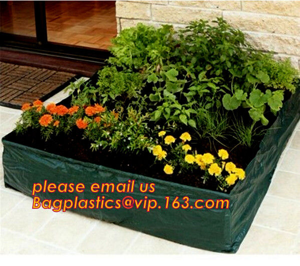 40 potes de la tela de la aireación de Gal Grow Biodegradable Garden Bags respirables con las manijas