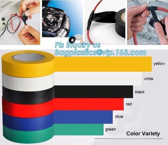 Material del PVC del equipo electrónico de la etiqueta de la cinta de Labelh del paño de la fibra de acetato electrónico