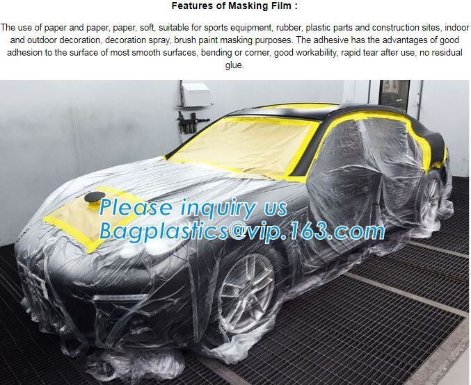 Las cubiertas de asiento de carro plásticas de la tabla disponible del PE caen resistencia de la temperatura alta del carrete de película