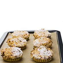 papel de pergamino umbleached papel crudo cortado de la bandeja del horno del papel de pergamino del papel de pergamino