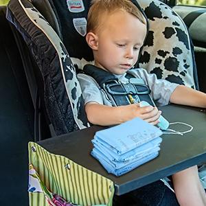 sacos del pañal en el coche