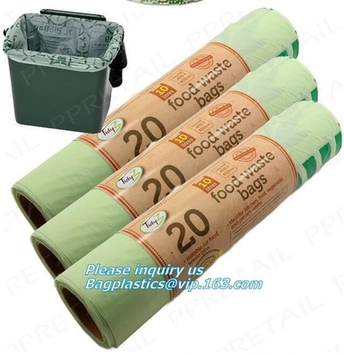 100% Compostable Plastic Fruit Bags,PLA Bag Of Fruit, Cornstarch Biodegradable And Compostable Plastic Roll Bag,McDonald