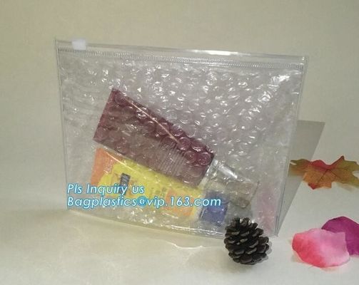 Bubble k Bag, Low Price Poly Slider Bubble Bag, Reclosed Black Foil Bubble Zipper Bag, customized Slider bubble ba