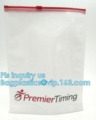 Slider Top Black Logo Printed 200 Mics Frosted Travel PVC Bag, vinyl toiletry zipper bag pvc slider bag custom zipper tr