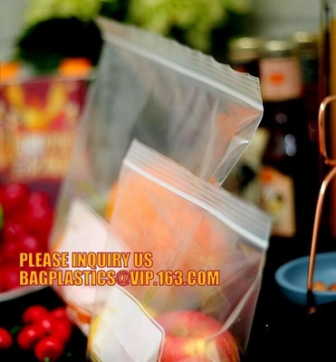 Recloseable Medical/Medicine k Bag/Small Plastic Bag for Drug, transparent LDPE medical kbag/hospital zipper
