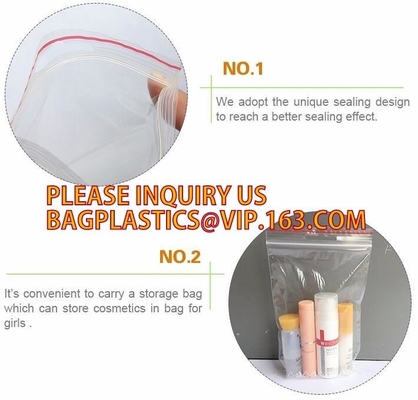 Eco-friendly PE two Track Vacuum Plastic Zipper,PE Hermetic Seal Zipper, Custom Double Seal Plastic Bag /Double Track Pl