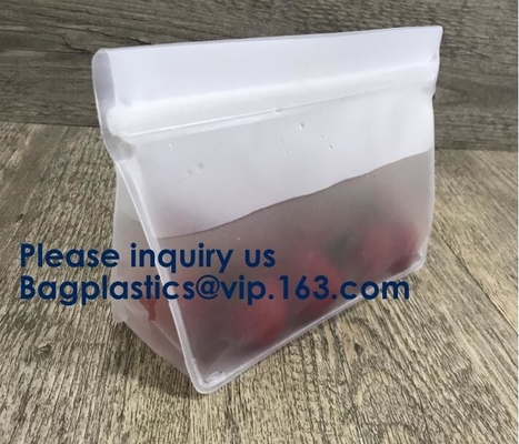 Eco Friendly Amazon Reusable Storage Sandwich Color k Peva Bag,Snack Peva Bag Food Package Snack Packaging Bag