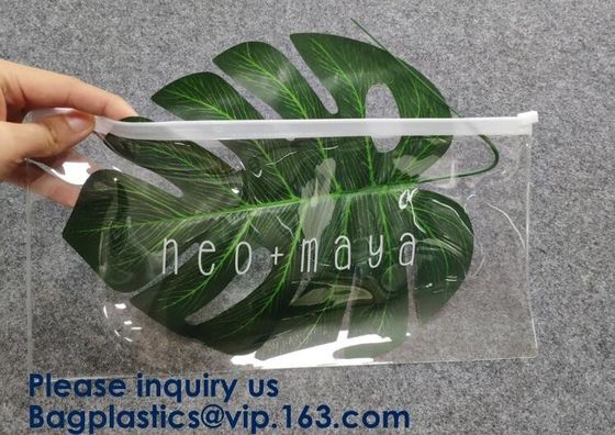 Pouch Slider Plastic Zipper Folder PVC Clear Cosmetic Bag Pencil Pen Packaging Bag,Pvc k Bag For File And Document