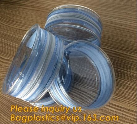 Tube Shape Transparent Holographic Pvc Toiletry Cosmetic Bag,Custom Holographic Shiny PVC Makeup Pouch Toiletry Storage