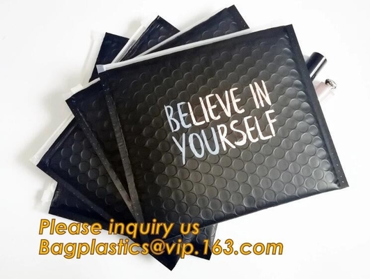 Cosmetic Pink Slider Padded Bag/Silver k Bag With Bubble,Padded Envelopes Cheap Aluminium Foil k Holographic