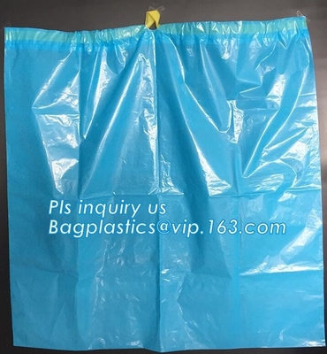 Super Jumbo Large Drawstring Autoclavable Biohazard Bags, Thick Polyethylene Bag, Polypropylene Bag Steam Sterilization
