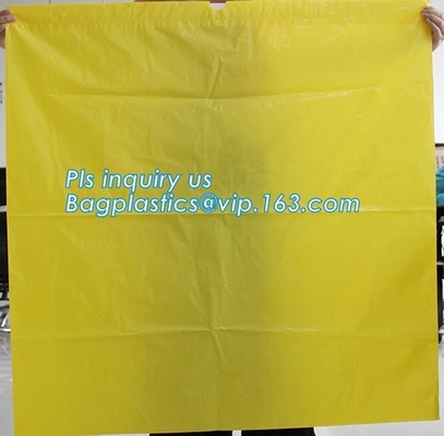 Super Jumbo Large Drawstring Autoclavable Biohazard Bags, Thick Polyethylene Bag, Polypropylene Bag Steam Sterilization
