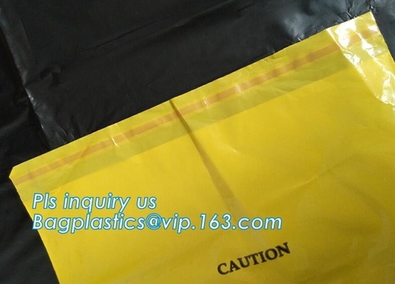 LDPE Specimen Biohazard Bag/k bag with pocket, Disposable Endoscopic Specimen Retrieval Bags/Medical Biohazard Spe