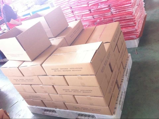 Infectious Medical Waste Bags Biohazard Waste Bags - Disposable Infectious Safety Bag, Autoclavable, Puncture Resistant