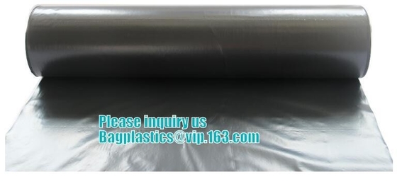 high quality asbestos waste plastic uv black bag from china, heavy duty LDPE yellow asbestos bags, PE asbestos yard wast