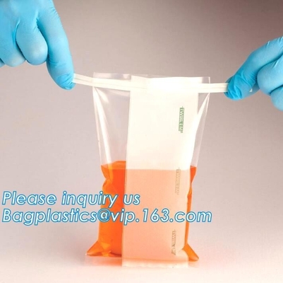 Bag Types for Bag Mixer Sample Prep, Sterileware Scoop an’ Bag Sterile Sampler, Disposable Powder Spatula - Sampling Sys