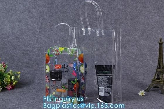 PVC beach Summer Clear Shoulder Bag DIY Transparent Clutch Tote Bag, Tote Handbags Shopping Shoulder Bags, jelly bags