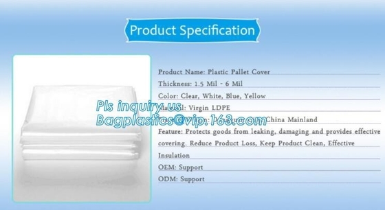 Jumbo Dustproof Plastic Mattress Cover, Durable Queen Size Plastic Mattress Cover for Storage, Anti-allergen waterproof