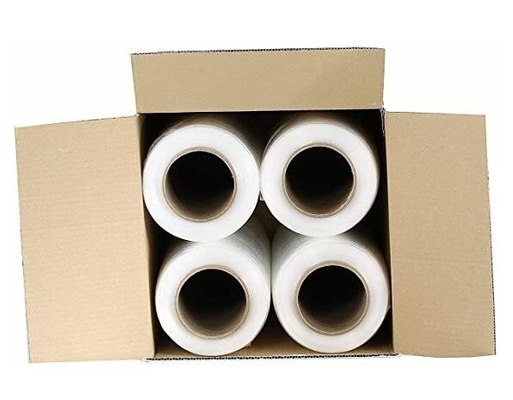 Mini Stretch Packing Wrap With Handle For Pallet Wrap, Moving Supplies, Industrial Strength - Clear Film