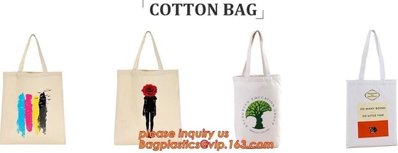 14oz 100% Natural Organic Recycled Eco-Friendly Promotional Handled Cotton Canvas Tote Bag,Muslin Mesh Tote Handle Shopp