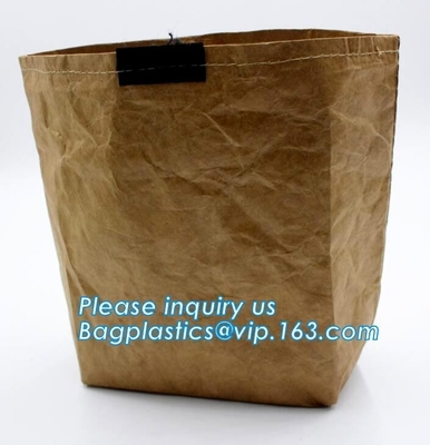 Resistant waterproof paper bag, paper shoulder bag, clutch bag, Tyvek Eco-friendly tote bag, waterproof folding shopping