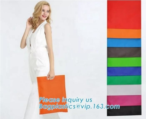 Durable customized printing supermarket shopping promotional non woven bag, Full color printing non woven bag made by 80