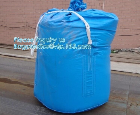 PP Woven Bag Big Bag with Open Top and Flat Bottom for Sand/Rock/Gravel,PP woven FIBC big jumbo bag for storing & transp